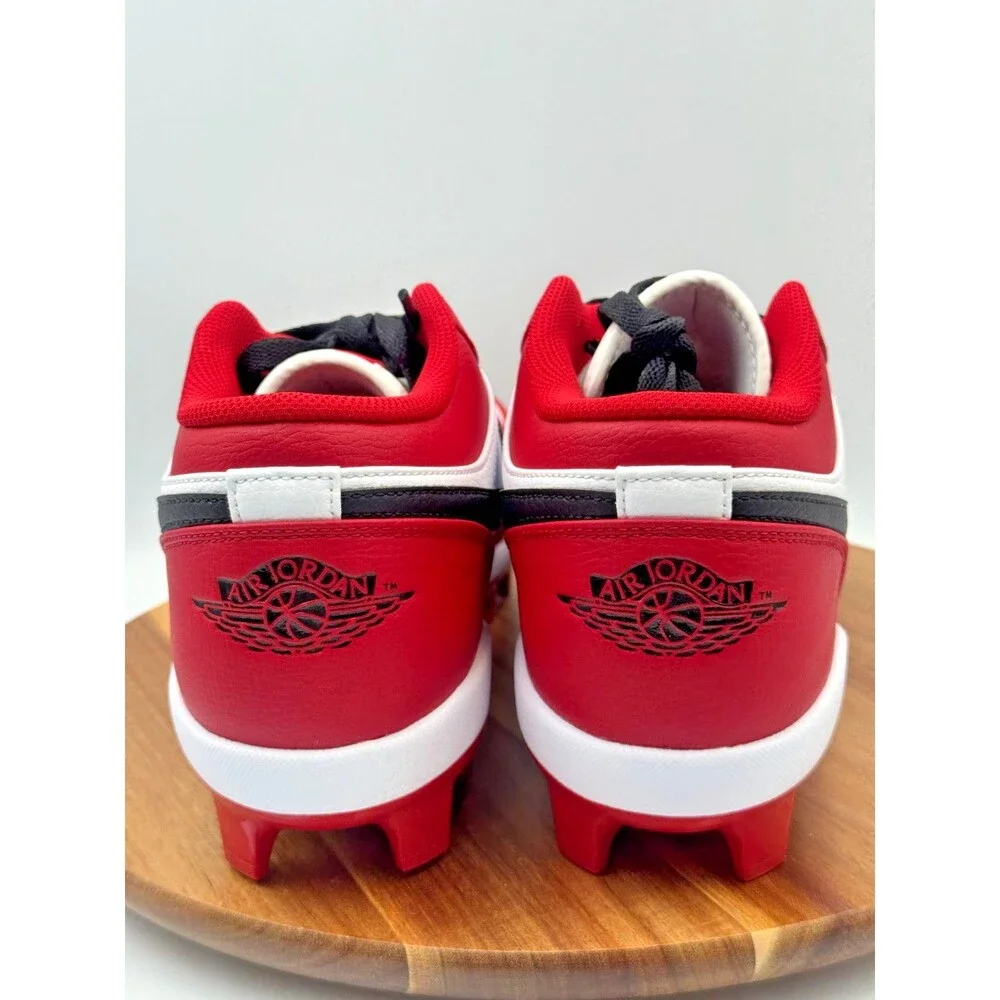 NIKE Air Jordan 1 Retro MCS Low Chicago Baseball Cleats Men's Size 12 CJ8524-611